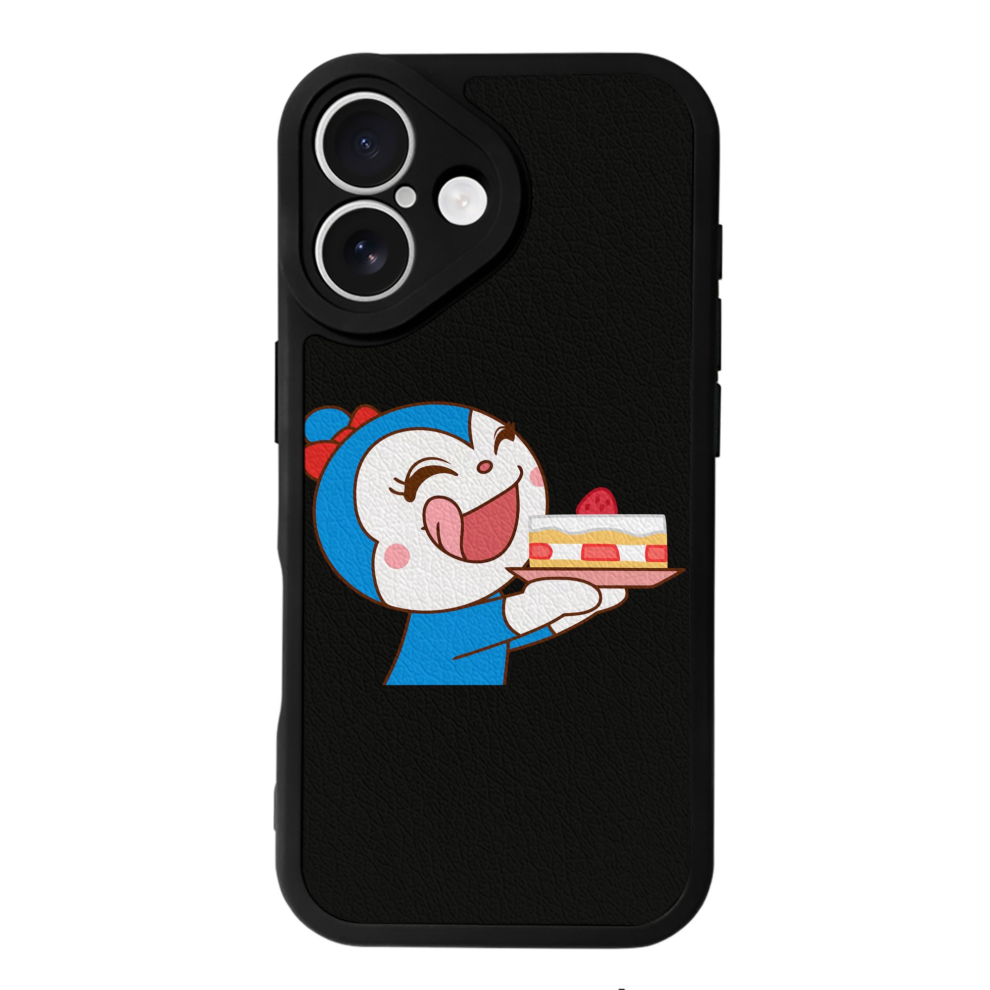 （画像用） アンパンマン Anpanman 【iPhone 16シリーズ対応】シリコンスマホケース（レザー調） 材質：シリコン